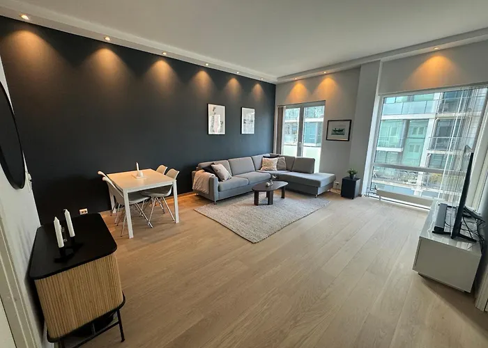 شقة Moderne Sentral I Med Gratis Parkering ستافانجر