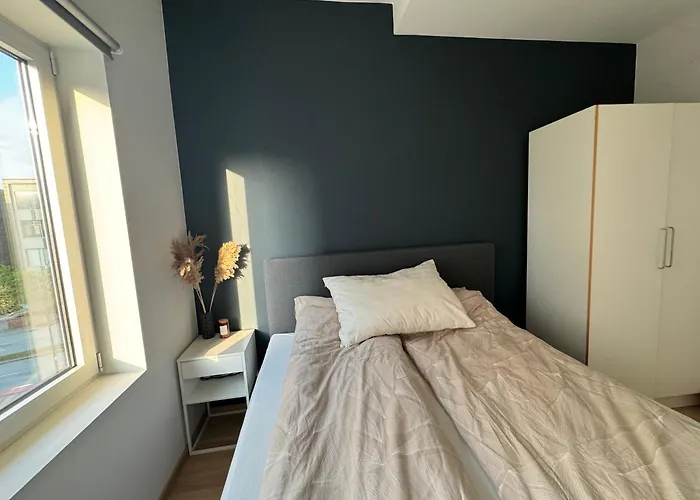 شقة Moderne Sentral I Med Gratis Parkering