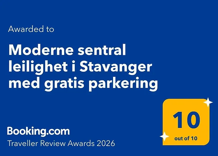 Moderne Sentral I Med Gratis Parkering Daire Stavanger