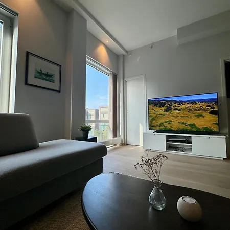 Lägenhet Moderne Sentral I Med Gratis Parkering